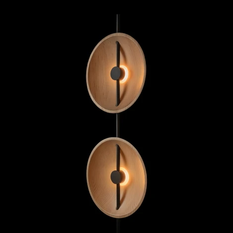 Торшер светодиодный Loft It Wood 10451F (220V, выключатель)