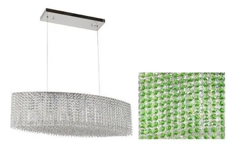 Подвесная люстра Dio D'Arte Liano E 1.5.80X30.104 N (220V, хрусталь, на тросе)