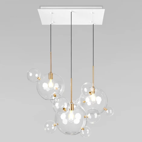 Подвесной светильник Loft It Bolle 2034-S3 (220V, на проводе, шарики, молекулы)