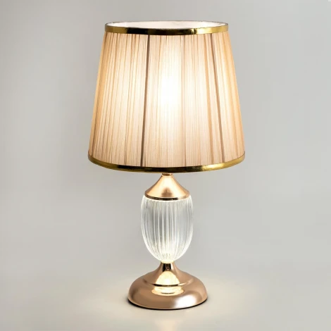 Интерьерная настольная лампа с регулировкой цветовой температуры и RGB LED4U L6171 GD