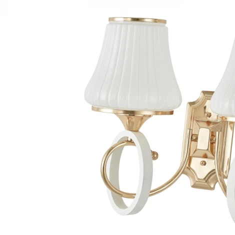 Бра Arte Milano Florentia-2387 302387/2W Wh/Gd (220V)