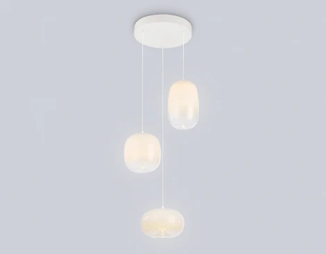 Подвесной светодиодный светильник Ambrella High Light LH11096 (220V, на проводе, круглые)