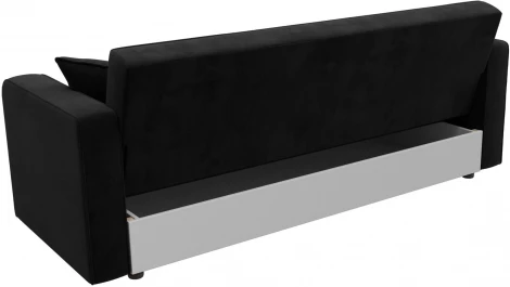 Диван-книжка Тур (Черный/Велюр) Лига Диванов арт.121779