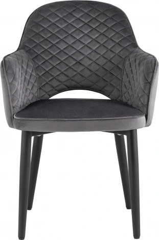 Стул Stool Group Венера диамант велюр серый 2 шт