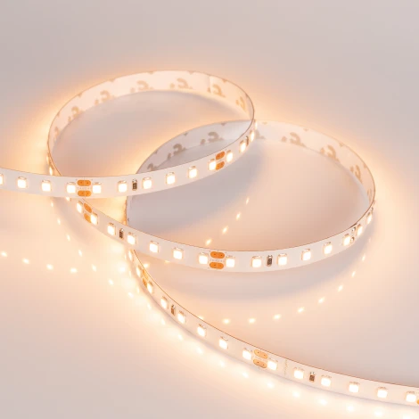Светодиодная лента RT-A120-8mm 24V Warm2700 CRI98 (14.4 W/m, IP20, 2835, 5m) (Arlight, Открытый) 027940(2)