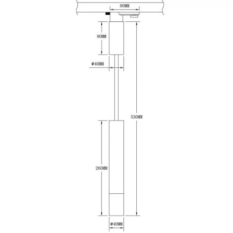 Трековый светильник Arte Lamp Andromeda A2513PL-1BK