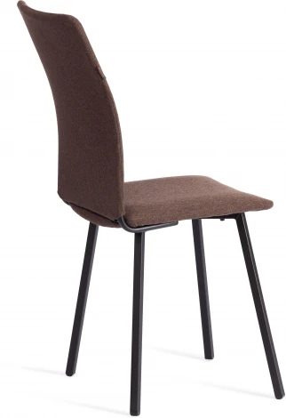 Стул обеденный La Rousse Tetchair (Рогожка/Коричневый,Черный) арт.21648
