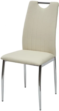 Обеденный стул M-City COMFORT 999 PU#614 кремовый, экокожа