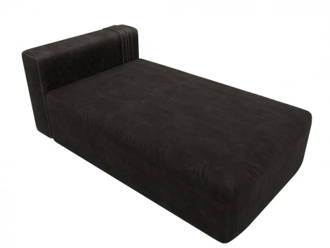 Модуль канапе Лига-060 НПБ (ЛДСП,Брус,Фанера,Велюр/Коричневый) Лига Диванов 129568