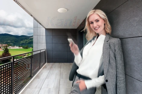 Потолочный светильник с датчиком движения Kanlux FOGLER 18121