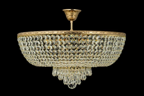 Потолочная люстра буше Arti Lampadari Nonna E 1.3.50.503 G (220V, хрусталь)