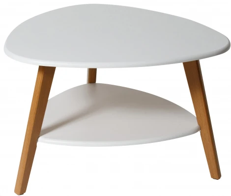 Стол журнальный Калифорния Бруклин белый от фабрики Калифорния