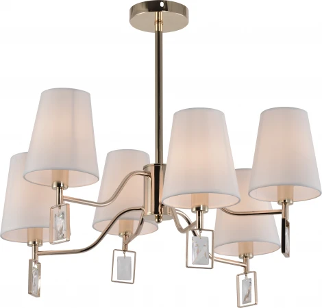 Потолочная люстра на штанге Rivoli Cristal 2095-306 (220V, подвески)