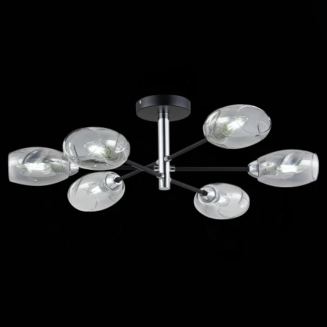 Потолочная люстра Evoluce Gloa SLE155512-06 (220V, шарики)