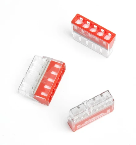 Клемма пружинная 5-и проводная Stekker 39949