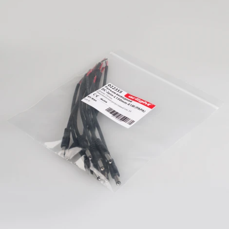 Разъем выводной DC-2pin-L150mm-X1M (PAPA) 022355