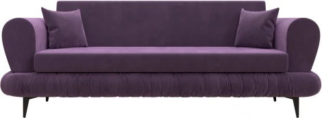 Диван-книжка Лига-045 (Сиреневый/Микровельвет) Лига Диванов арт.122335