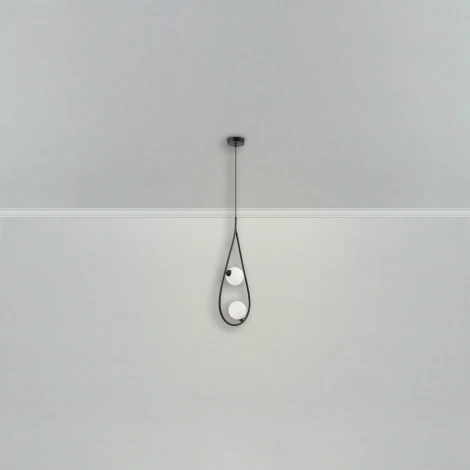 Подвесная люстра Freya Perlina FR4005PL-02B (220V, на тросе, шарики)