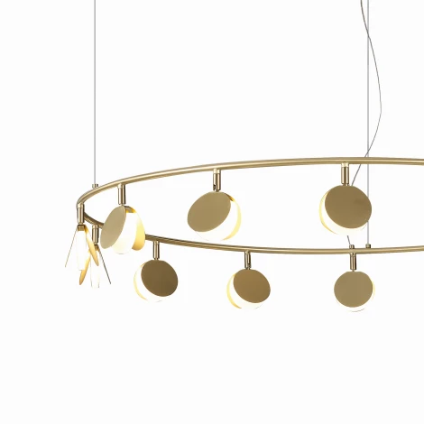 Подвесная люстра Mantra Shell 7357 (LED, 220V, подвески, на тросе)