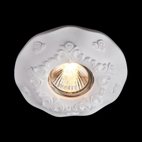 Встраиваемый точечный светильник Maytoni Gyps Classic DL284-1-01-W (220V)