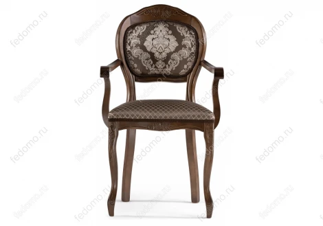 Кресло Woodville Лауро орех / коричневый 450647