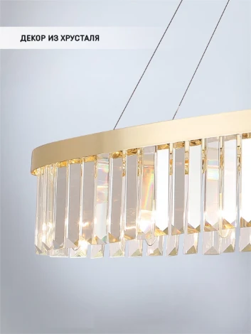 Подвесной светильник Lumien Hall Daneil LH0057/8PO-GD-CL