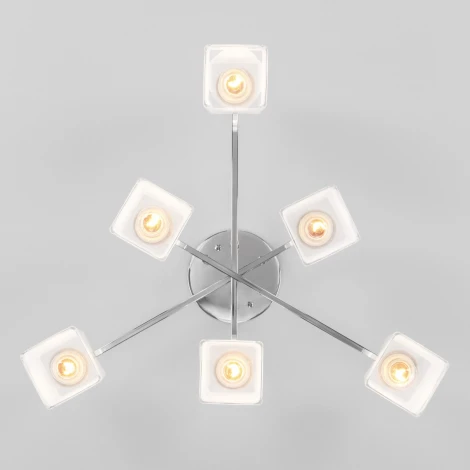 Потолочная люстра Eurosvet Delfi 30162/6 хром (220V)