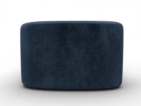 Пуф 004 (ДСП,Фанера/Пластик/Велюр/Синий) Лига Диванов 132364