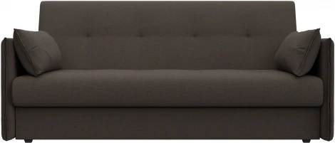 Диван-книжка Лига-018 (Коричневый/Рогожка) Лига Диванов арт.124985