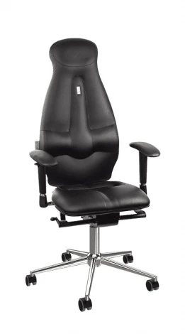 Эргономичное кресло Galaxy Kulik System Бежевая кожа