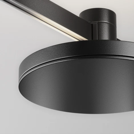 Трековый светильник магнитный 4000K 7Вт Maytoni Plato TR152-1-7W4K-B (LED, 24V, круглые)