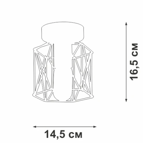 Потолочный светильник V4382-1/1PL Vitaluce (220V)