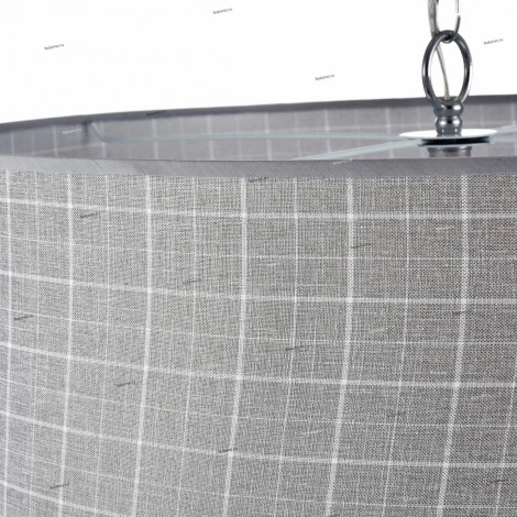 Подвесная люстра Freya Bertrand FR5906-PL-05C-CH (220V, на цепи, узор в клетку)