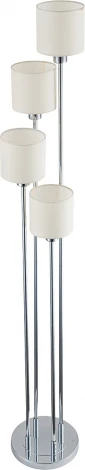 Торшер Escada Denver 1109/4 E14*40W Chrome/Beige (220V)