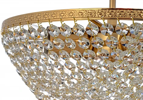 Потолочная люстра буше Arti Lampadari Stella E 1.3.30.505 G (220V, хрусталь)