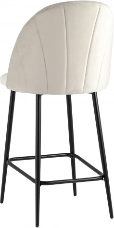 Стул полубарный Stool Group Логан велюр бежевый УТ000035469