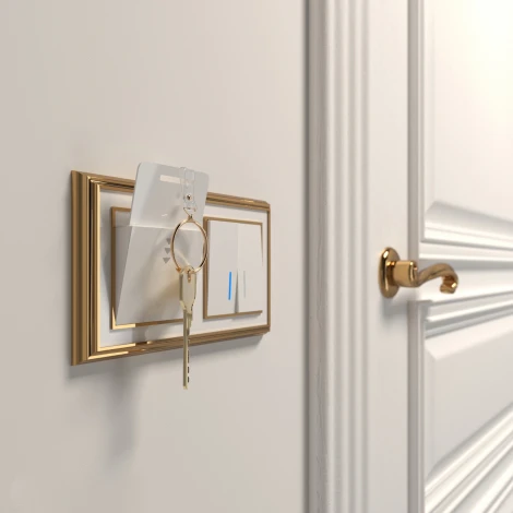 Электронный карточный выключатель (белый) Werkel W1153101 (a051130)