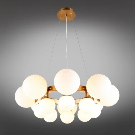 Подвесная люстра Aployt Filisi APL.765.03.16 (220V, на тросе, шарики)