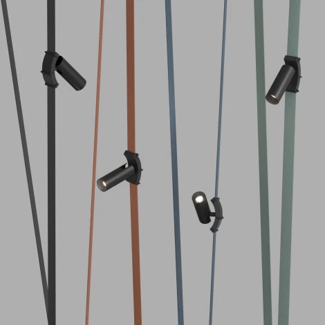 Трековый светильник 48V Denkirs Belty Spot DK5546-BK (LED)