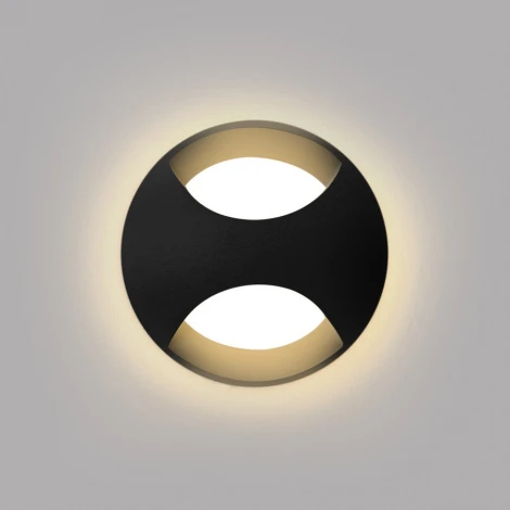 Подсветка для лестниц встраиваемая Imex Paso IL.0013.3001-BK (LED, 220V, круглые, IP54)