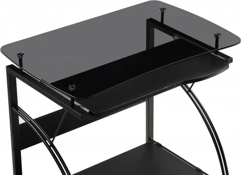 Компьютерный стол Glen (Glen 80х52х76 black) Woodville арт.15786