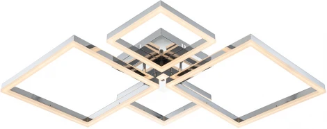 Потолочная люстра Escada Olvera 10246/4LED 124Вт металл/акрил, хром