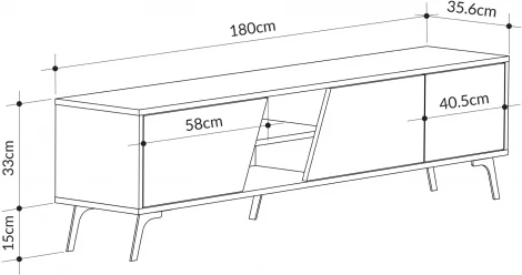 ТВ тумба LEVE FIONA TV STAND