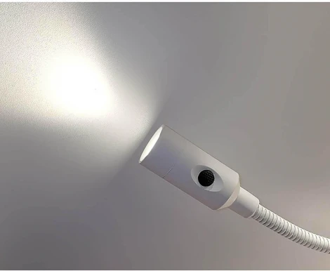 Бра на гибкой ножке Italline white 3026 (LED, 220V, для чтения)