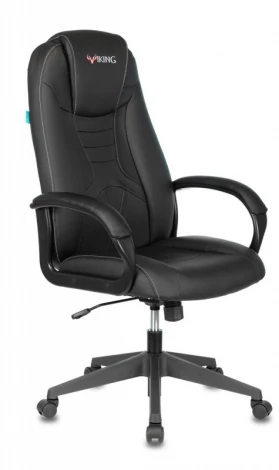 Кресло игровое Zombie VIKING-8N черный искусственная кожа крестовина пластик