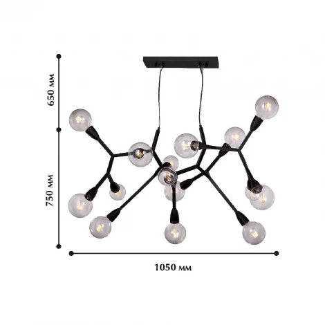 Потолочная люстра Favourite Electron 1754-15P