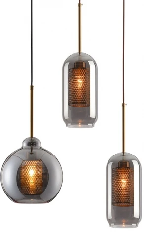 Подвесной светильник Catch Smoky D15 ImperiumLoft Catch-Smoky01 (214046-23) (220V, на проводе)