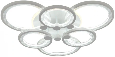 Потолочная люстра Seven Fires Ormarr SF7055/7C-WT-BL