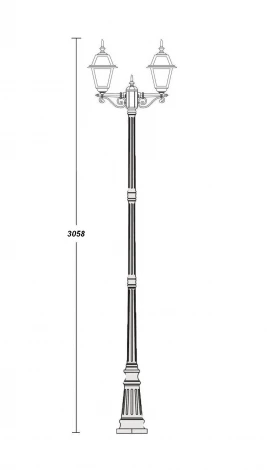 Наземный фонарь Oasis Light Faro Lgg 91110АLgg