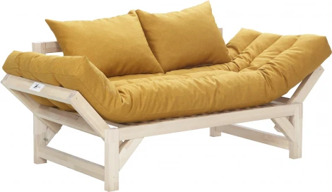 Диван Бинго ткань savana plus yellow, каркас лак Mebelik арт.009293